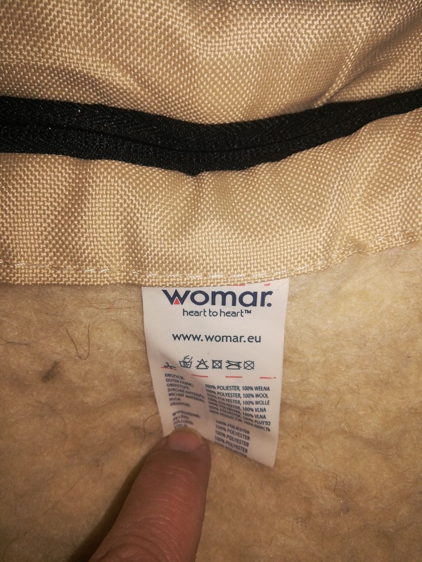 Спальный мешок спальник конверт на овчинке Womar