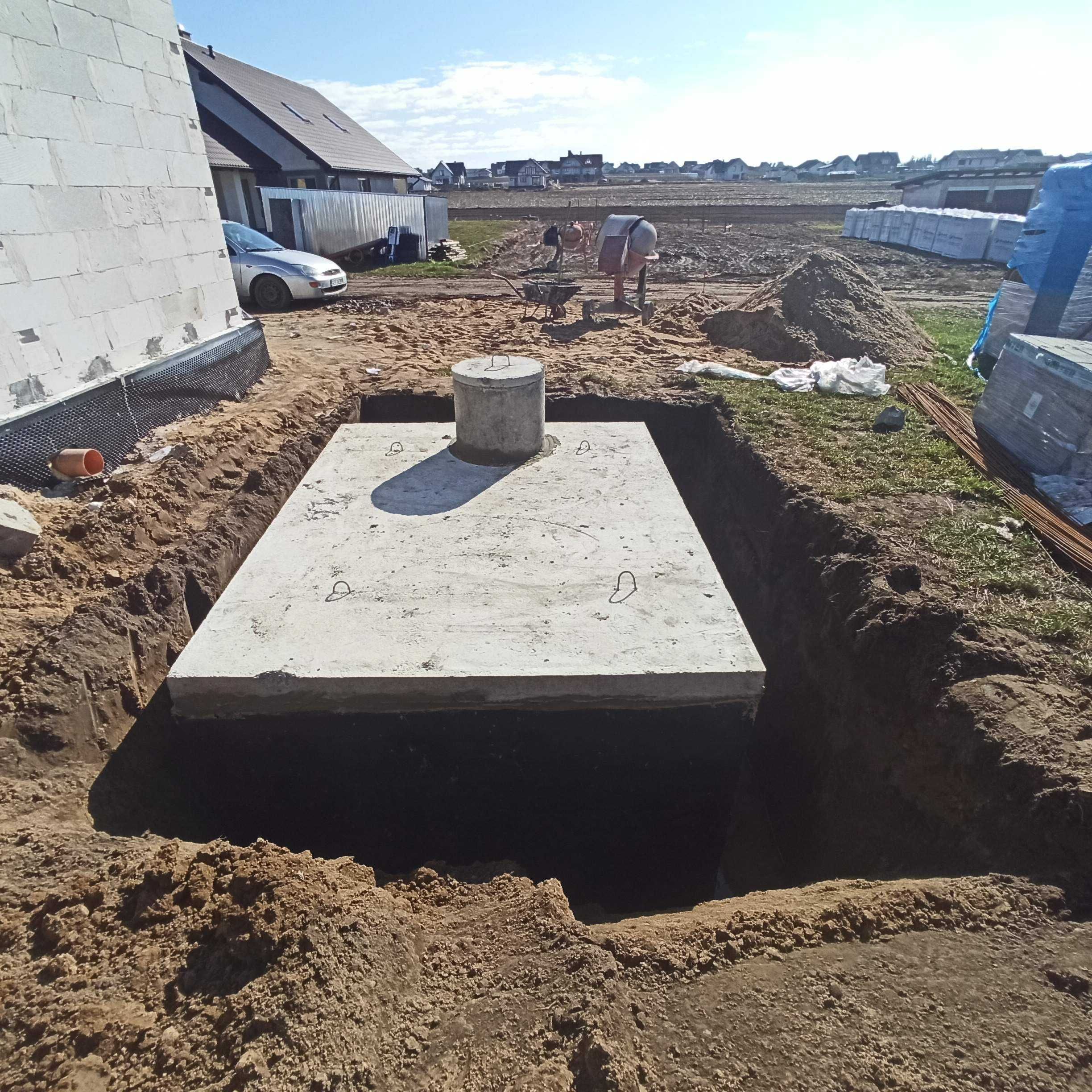 Szambo Betonowe Zbiorniki na Deszczówkę, Piwnice, kanały samochodowe