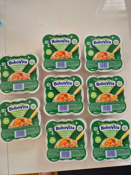 Obiadki BoboVita Kolorowe warzywa z kurczakiem i batatami 250 g 6 opak