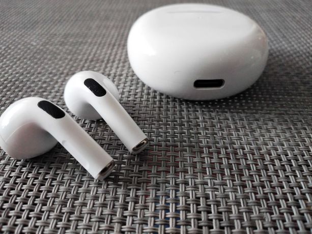 Nowe białe słuchawki bezprzewodowe PRO6 bluetooth