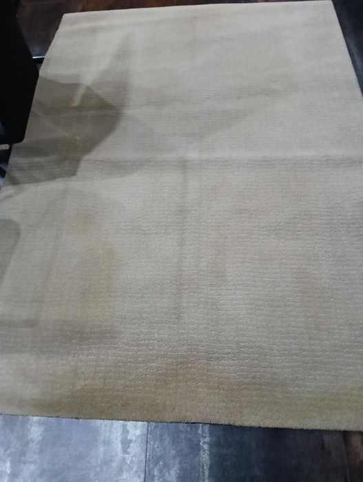 Carpete beje de pelo curto