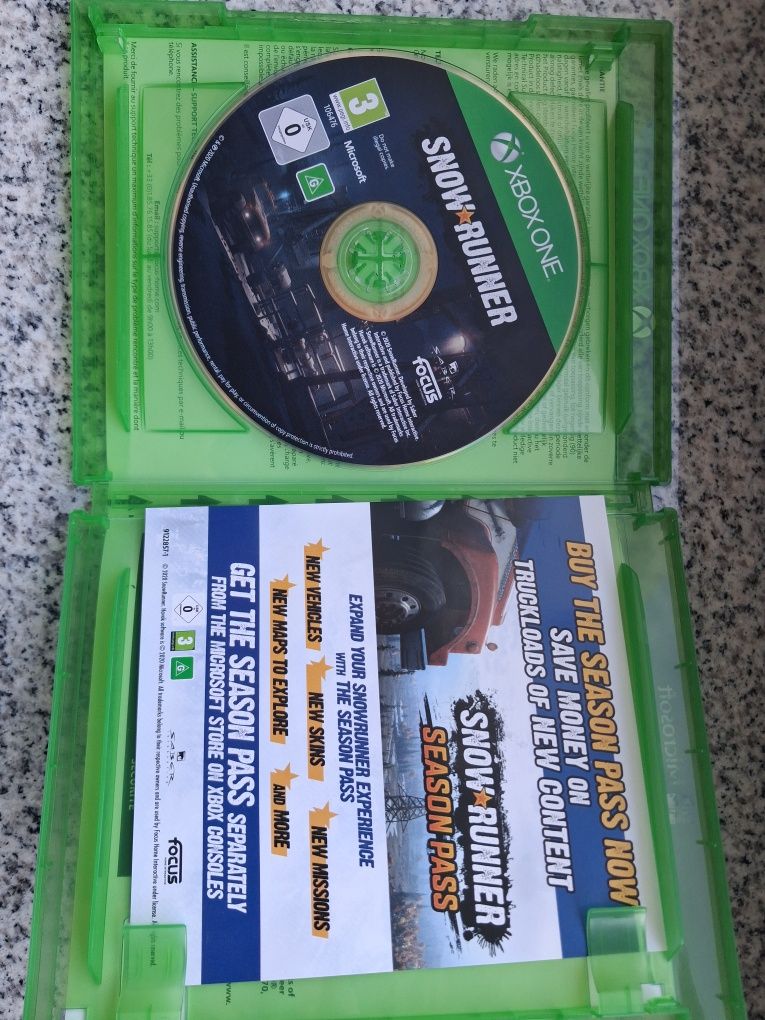 Snowrunner do xbox one wersja pudełkowa