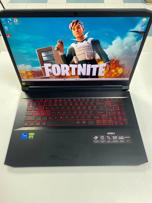 17`3 Acer nitro 144hz/i5-11400h/16/512ssd/rtx3050