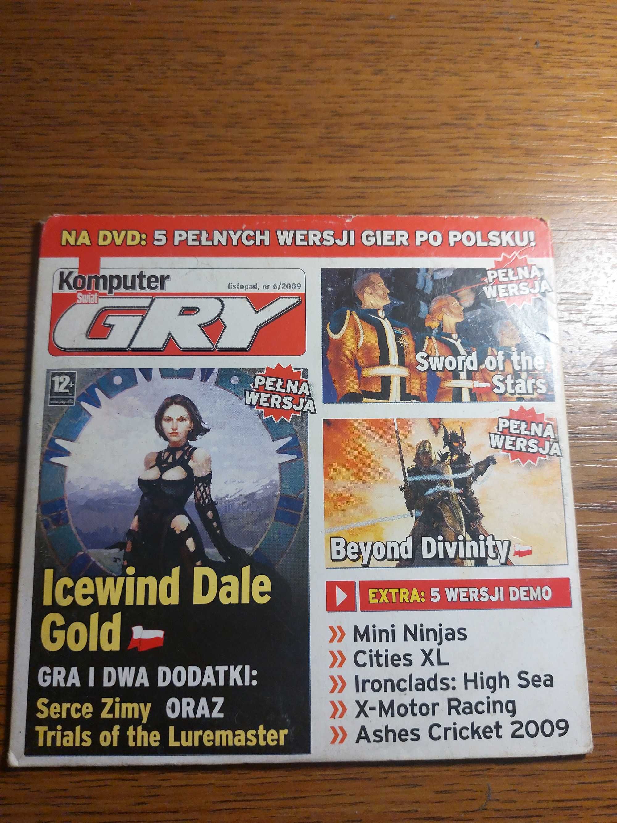 Gry. Icewind Dale Gold PL, Beyond Divinity PL, Sword of the Stars PL