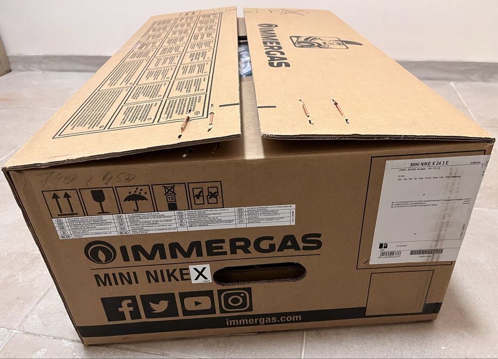 Котел газовий Immergas Mini Nike X 24 3E + форсунки для балонного газу