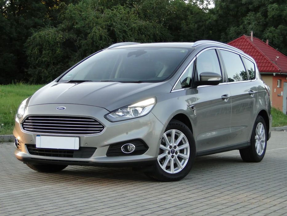 Ford S-Max Titanium-Ledy-Navi-AutoParkowanie-Chromy-SuperStan!!