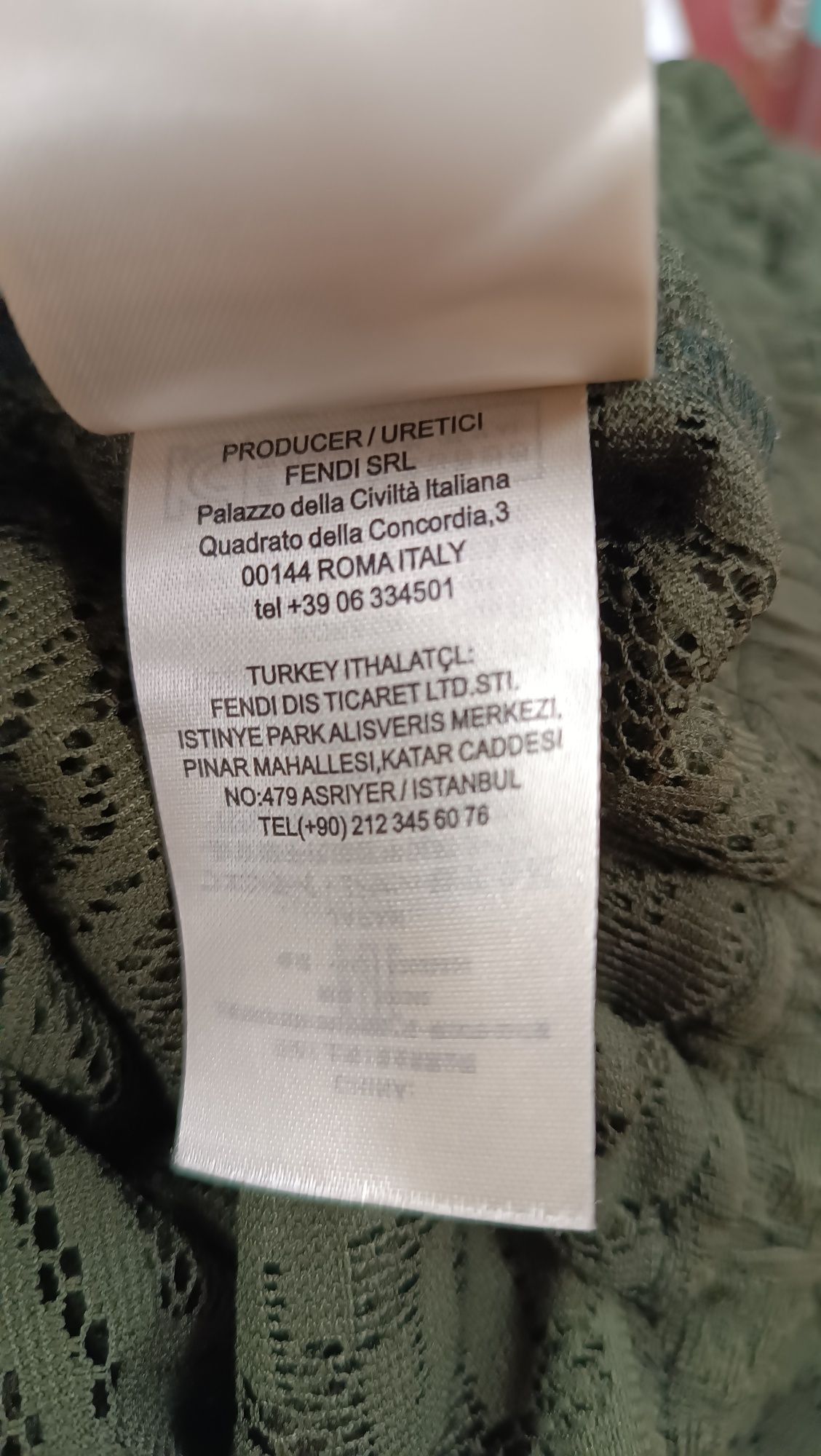 Комбінезон мереживний FENDI