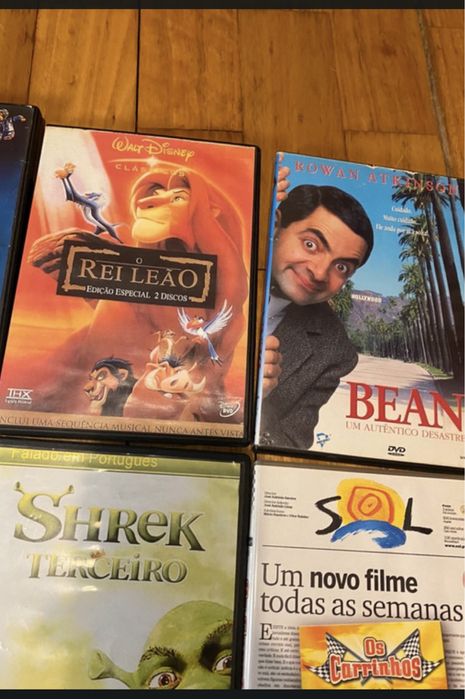 DVD’s varios filmes