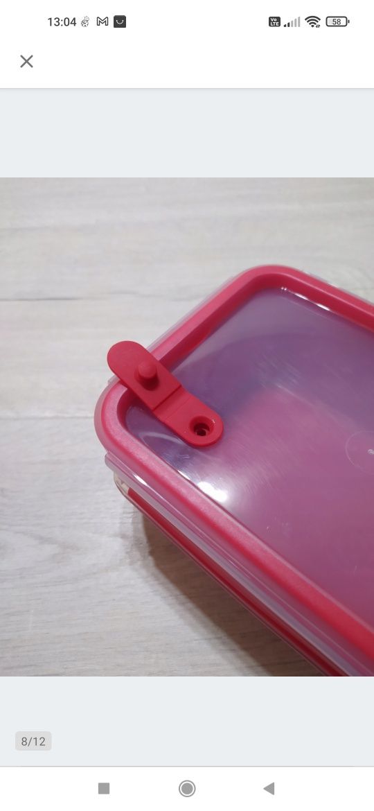 Emsa Clip & Micro Pudełko z pokrywką Lunchbox 1l

Używany.

Na powierz