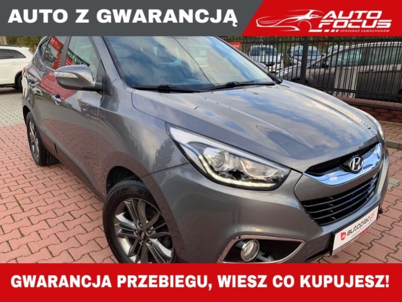 Hyundai ix35 1.6 benz 135 KM BELGIA 1wł Mały przebieg  Serwis Gwarancja