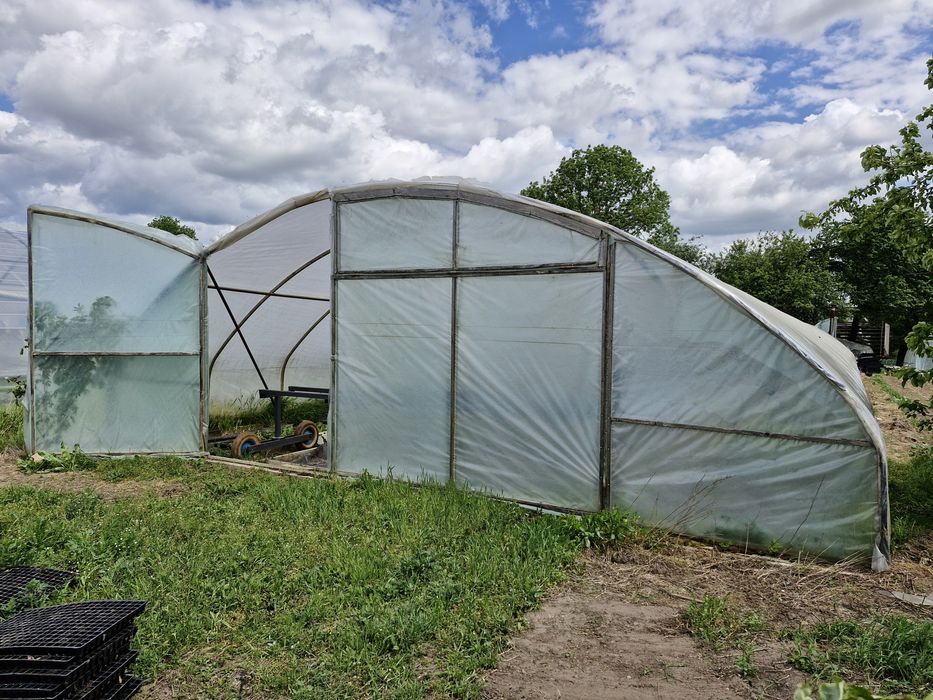 Konstrukcja tunelu foliowego 8x30