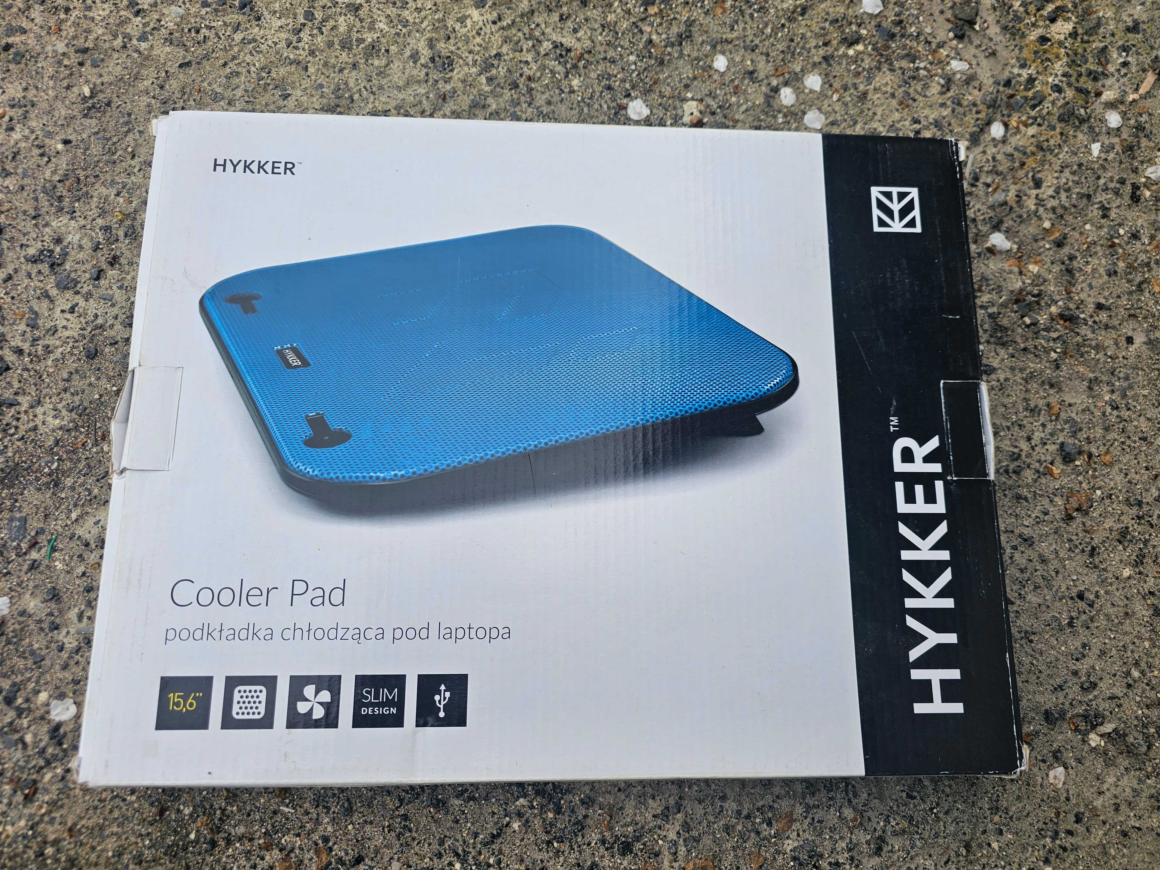 Підставка охолоджуююча hykker cooler геймпад для ноутбука