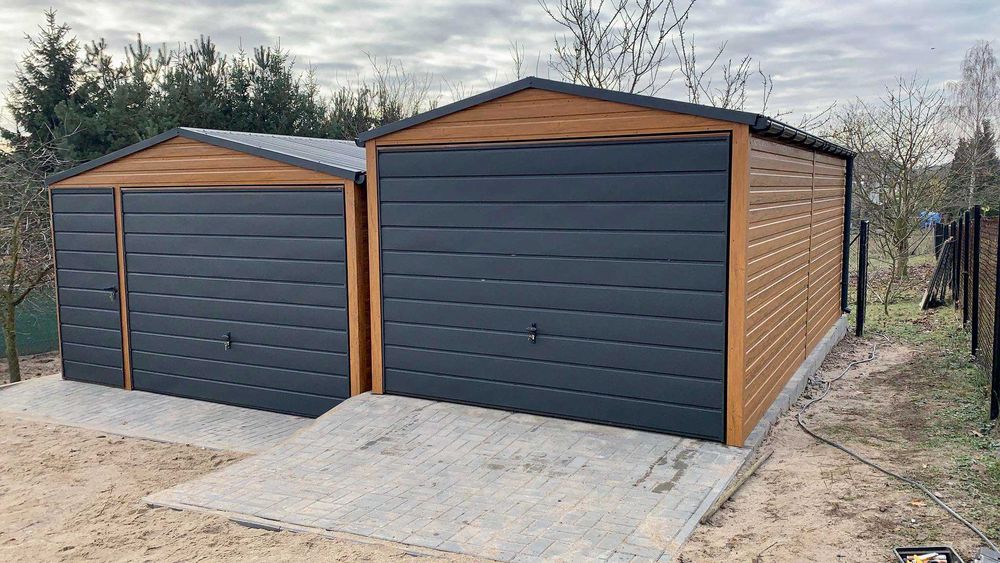 Garaże blaszane, PREMIUM, producent, profil zamknięty