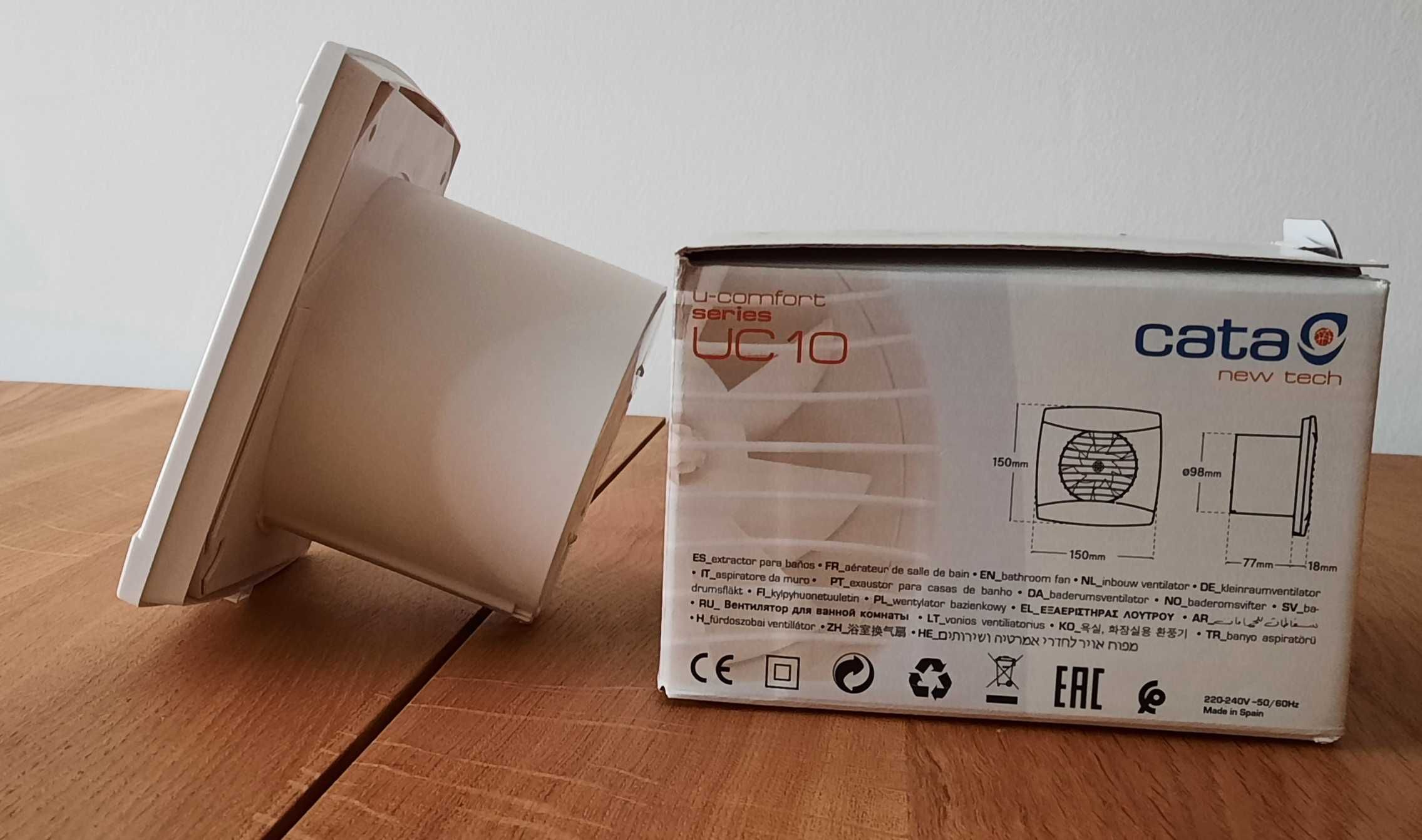 Extratores de ar - Extrator Tubular CATA NOVOS