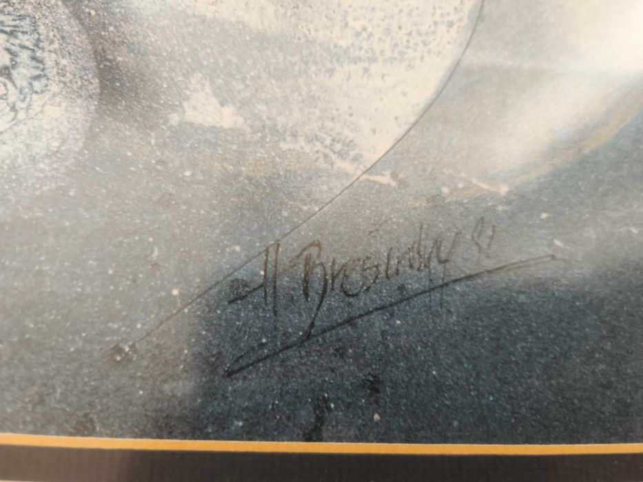 Quadro Moldura Ilustração Artística