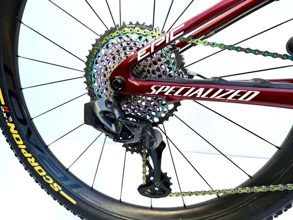 | S-Works Epic | SRAM XX1 AXS | M | Karbon | 9,6 kg | WYPRZEDAŻ