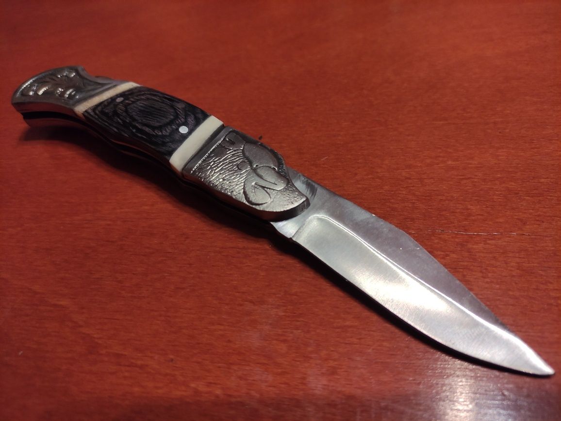 Nóż składany scyzoryk myśliwski wędkarski uniwersalny kolekcjonerski