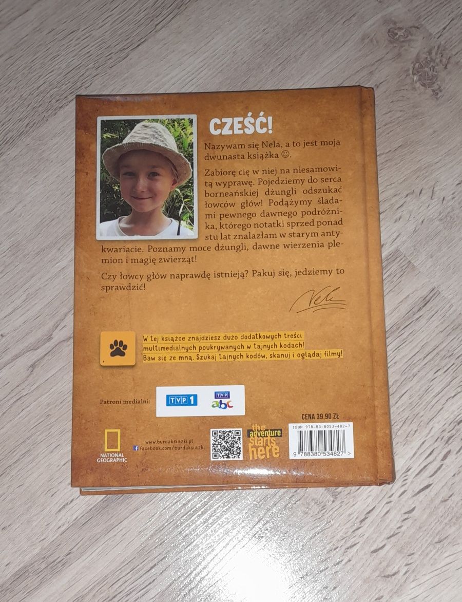 Książka ,,Nela i wyprawa do serca dżungli"