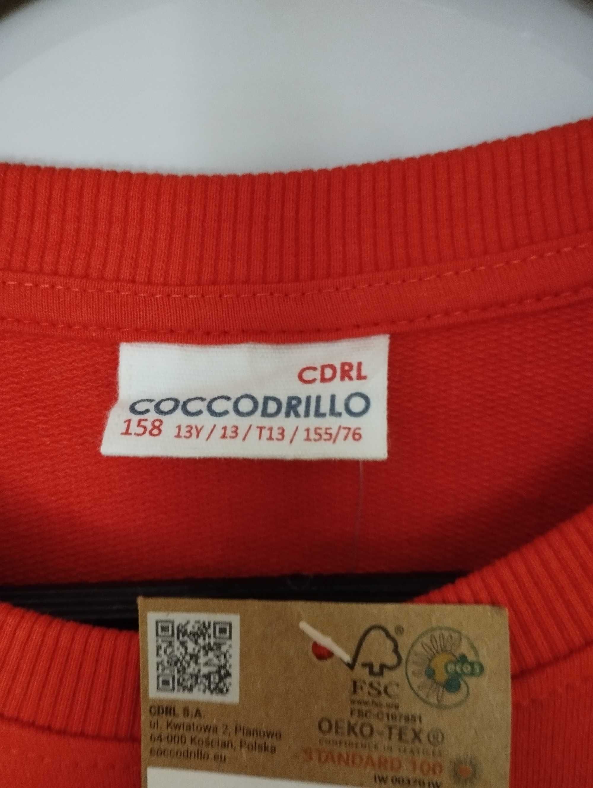coccodrillo - nowa  bluza rozmiar 158
