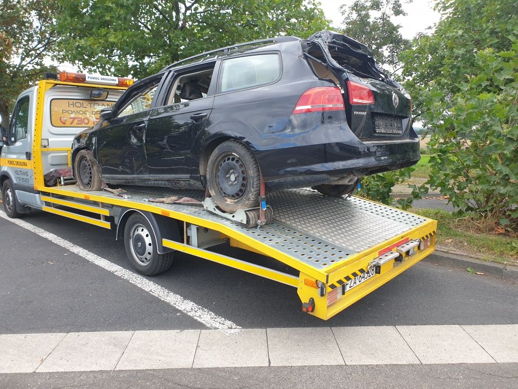 Pomoc drogowa 24/h autolaweta, usługi transportowe HOL-TRANS