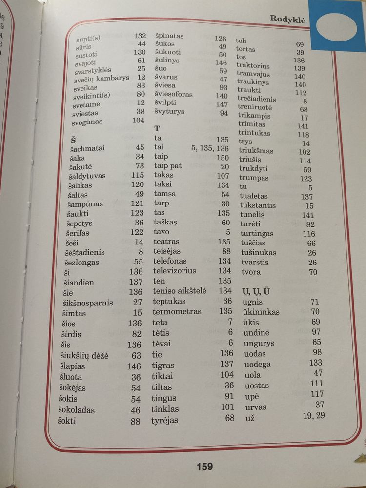 Słownik angielsko litewski dla dzieci