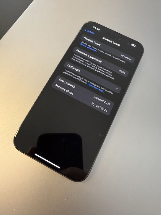 Iphone 15 pro max 256gb bateria 100%