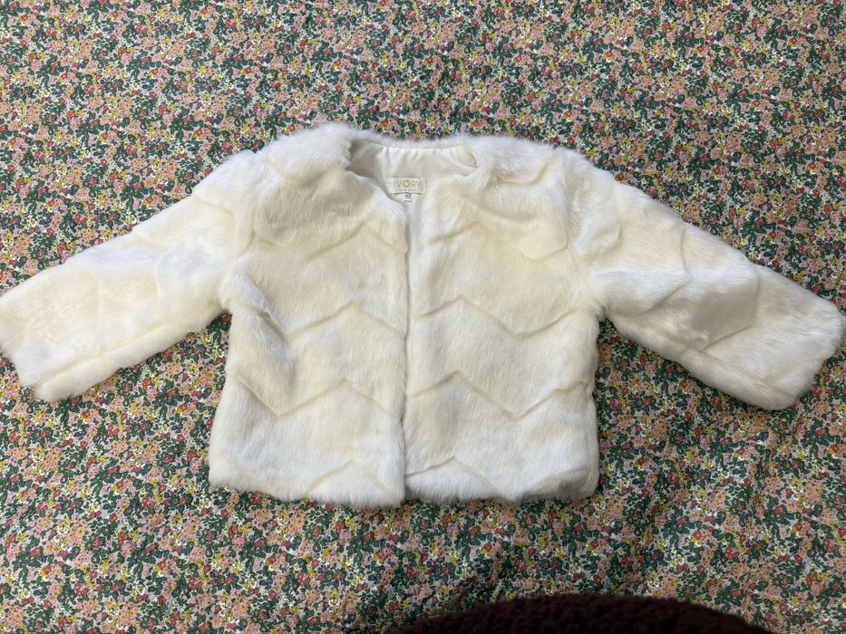 Весільна шубка-накидка