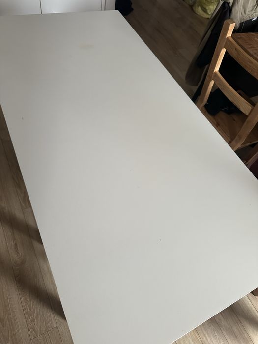 Biurko Ikea Linnmon 150x75 + lampa