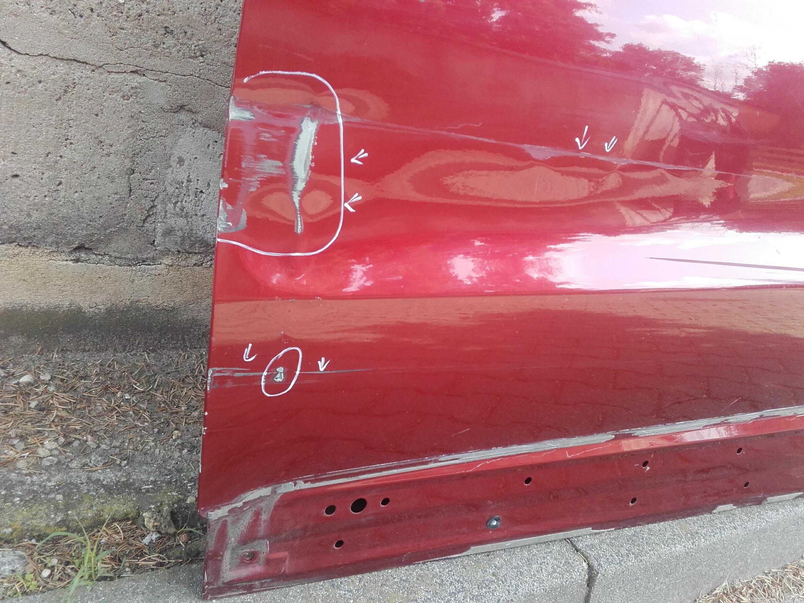 Drzwi przód lewe VW Volkswagen Tiguan 5NO 07->016 nr3757s