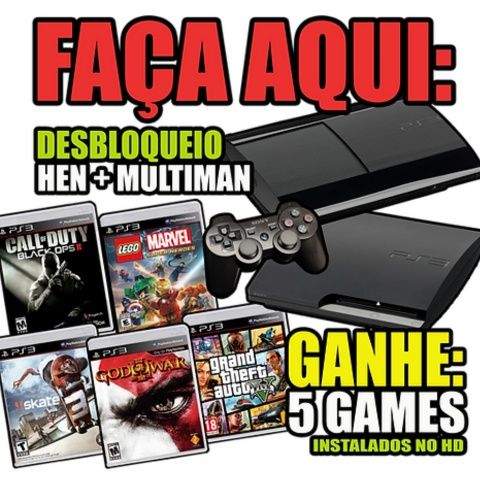 Desbloqueio PS3!!!