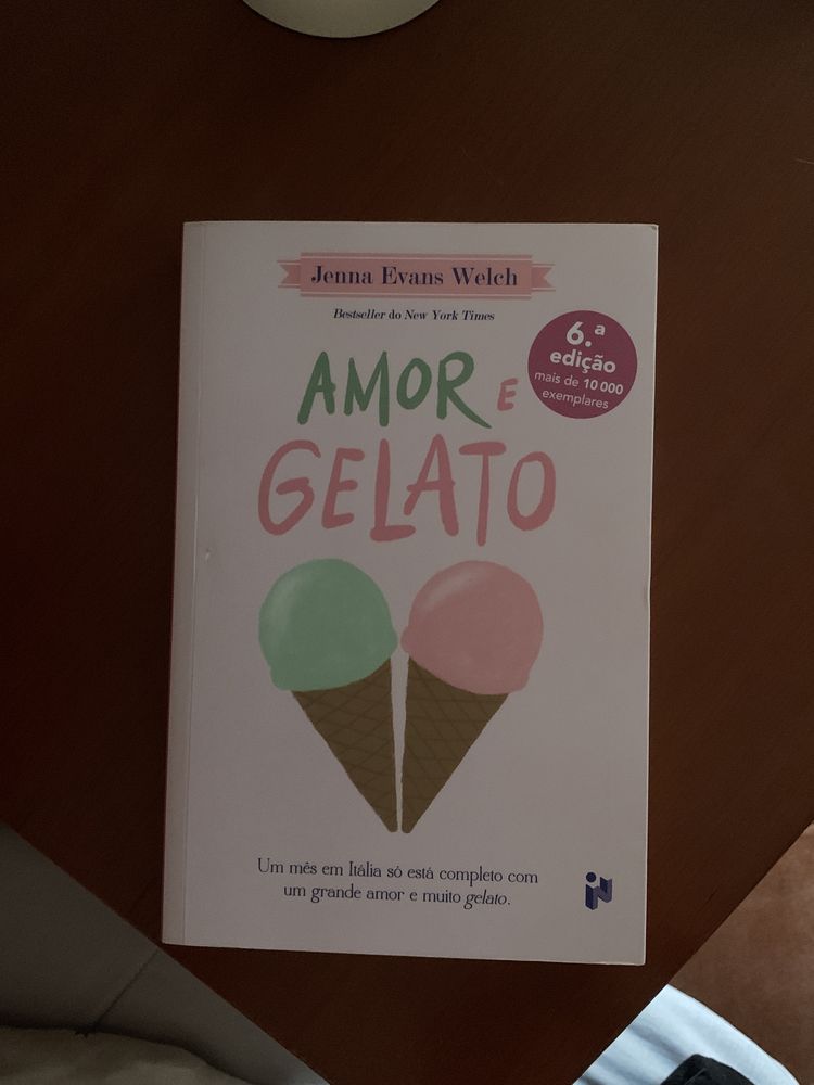 Livro “Amor e Gelato”