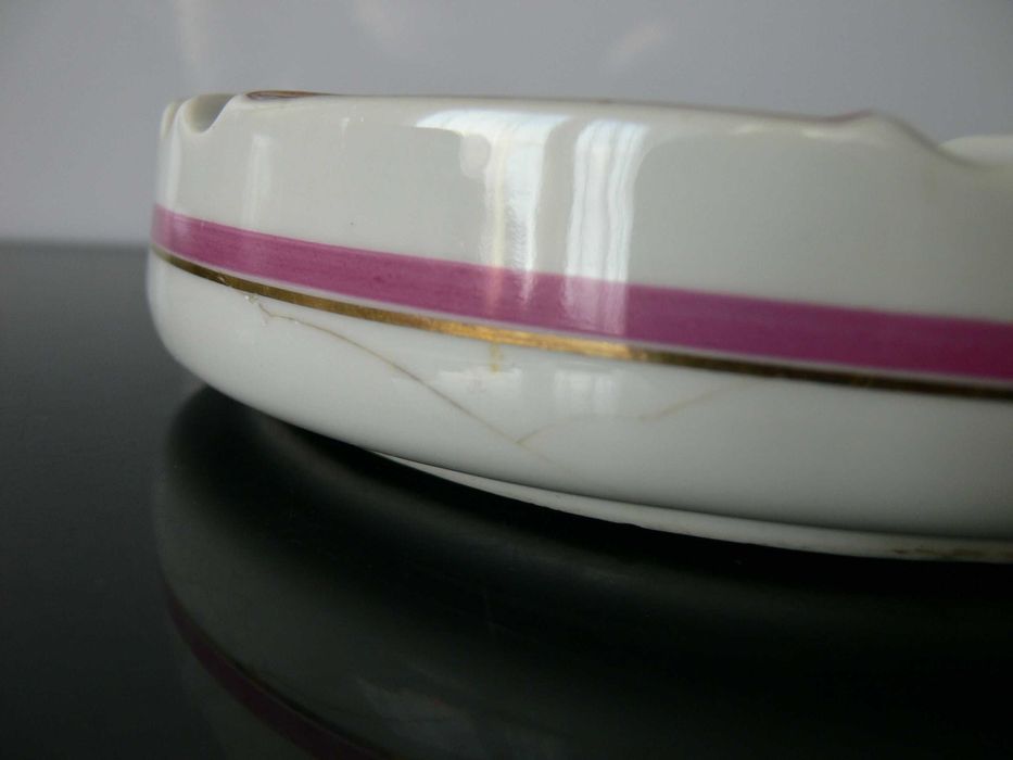 Ćmielów lata 50 60 popielnica gabinetowa popielniczka new look