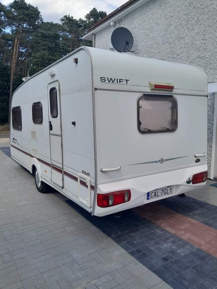 Przyczepa kempingowa Swift . Bardzo dobr stan..