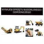 WYNAJEM koparki JCB wozidła gąsienicowego koparki łancuchowej