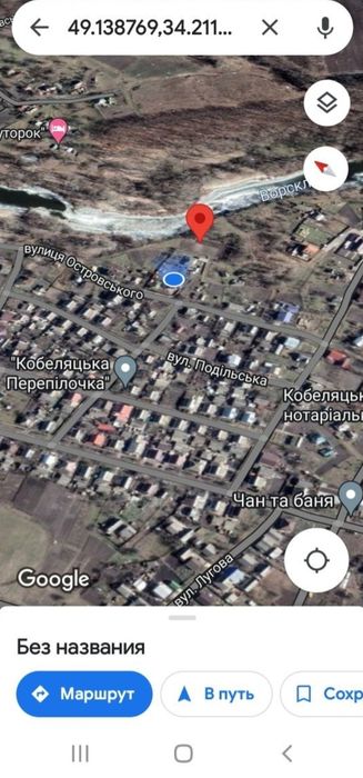 Ділянка під будівництво