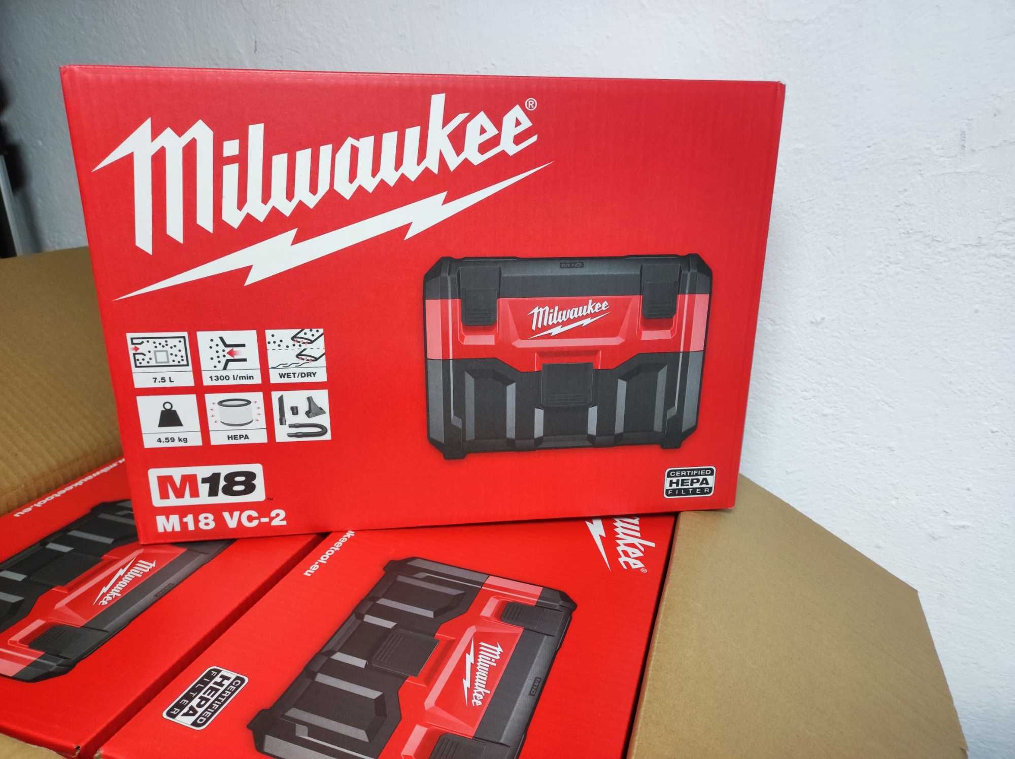 FV 23% Odkurzacz Milwaukee M18 VC2-0