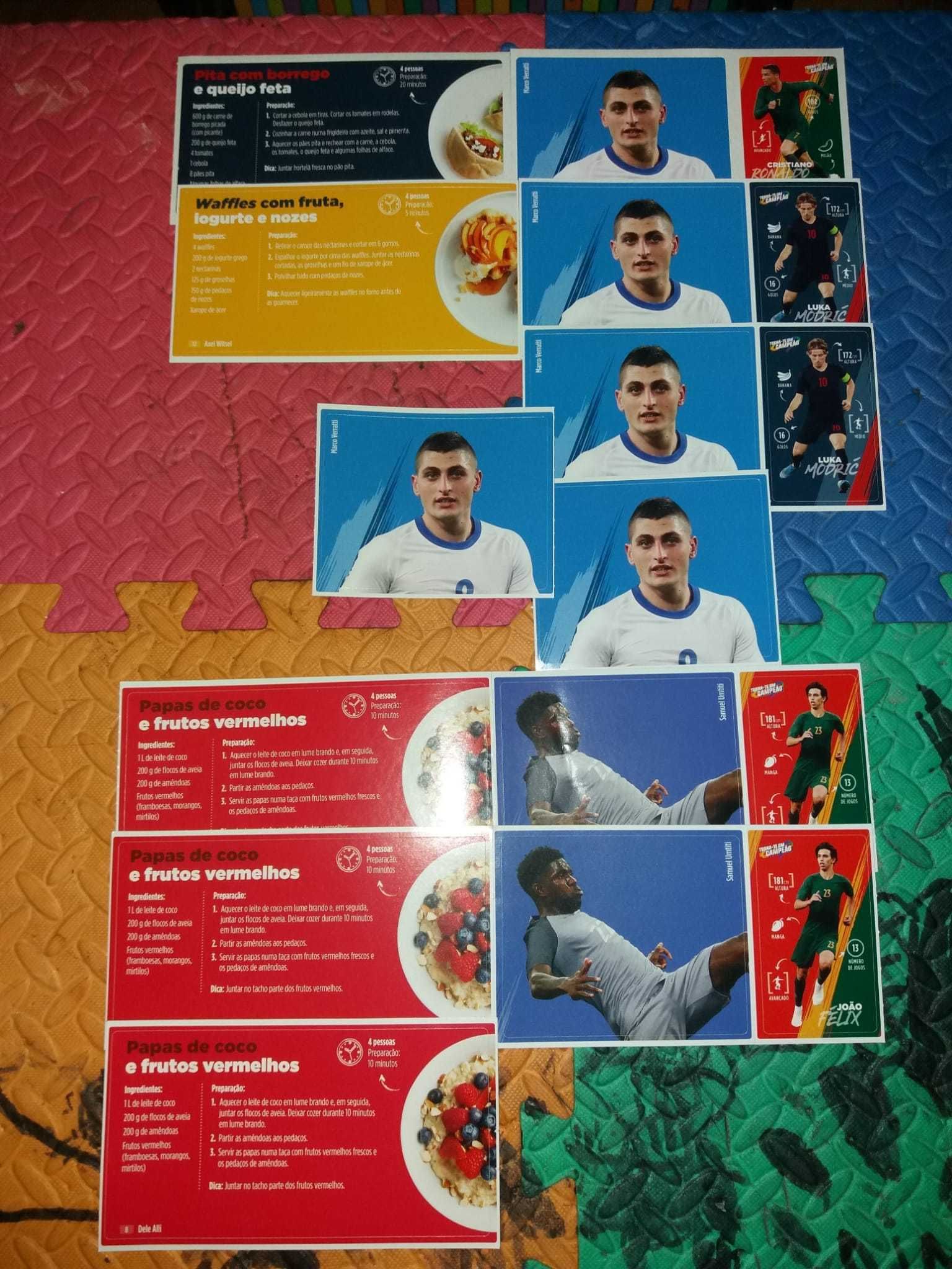 Cromos Coleção Torna-te Um Campeão - 10cent cada