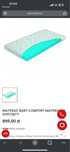 materac Materasso 80x190