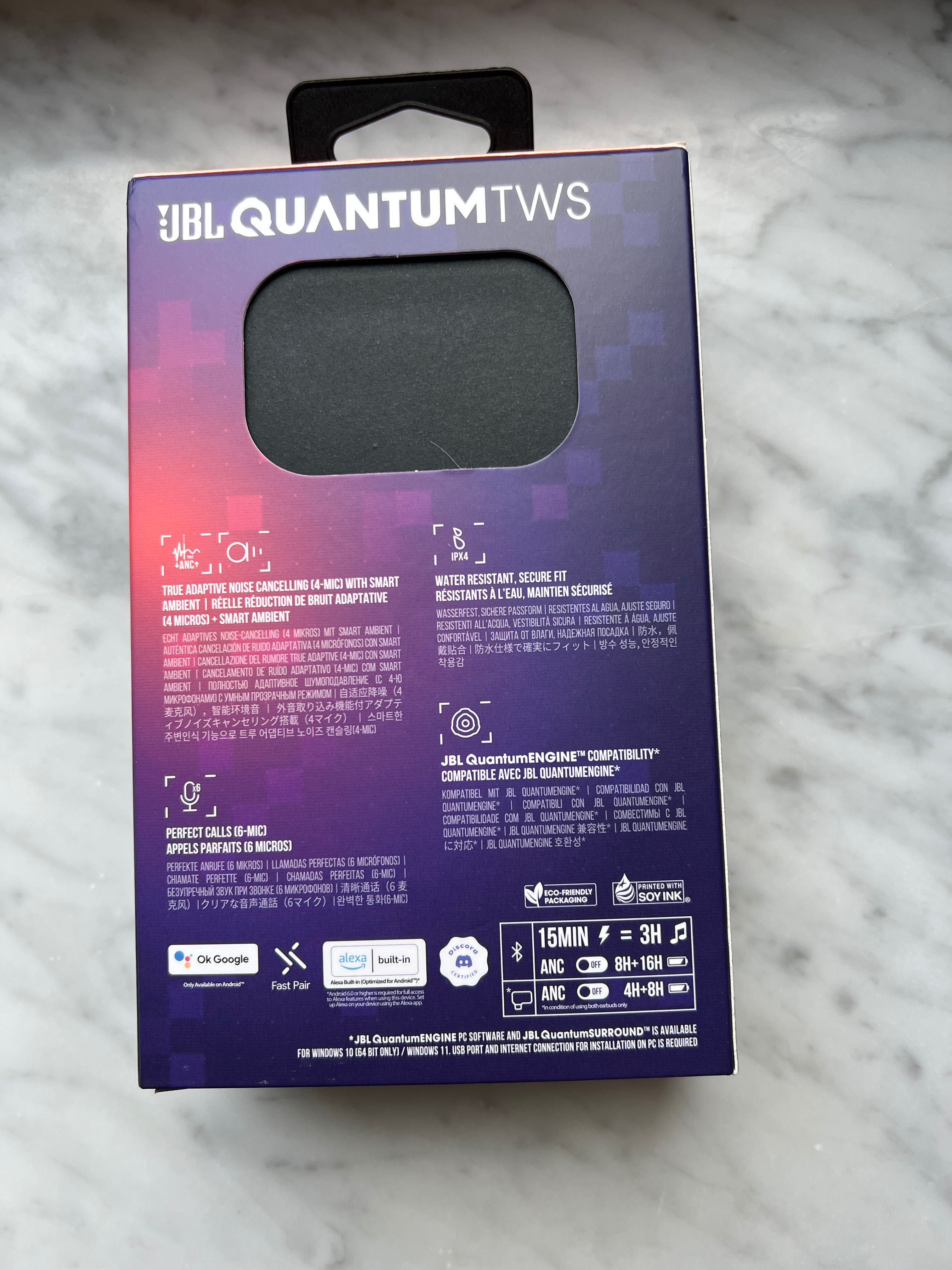 Słuchawki douszne JBL Quantum TWS