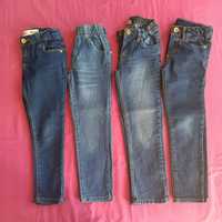 Spodnie dżinsowe jeansy 116 na dziewczynkę Zara DenimCo, Happy House,