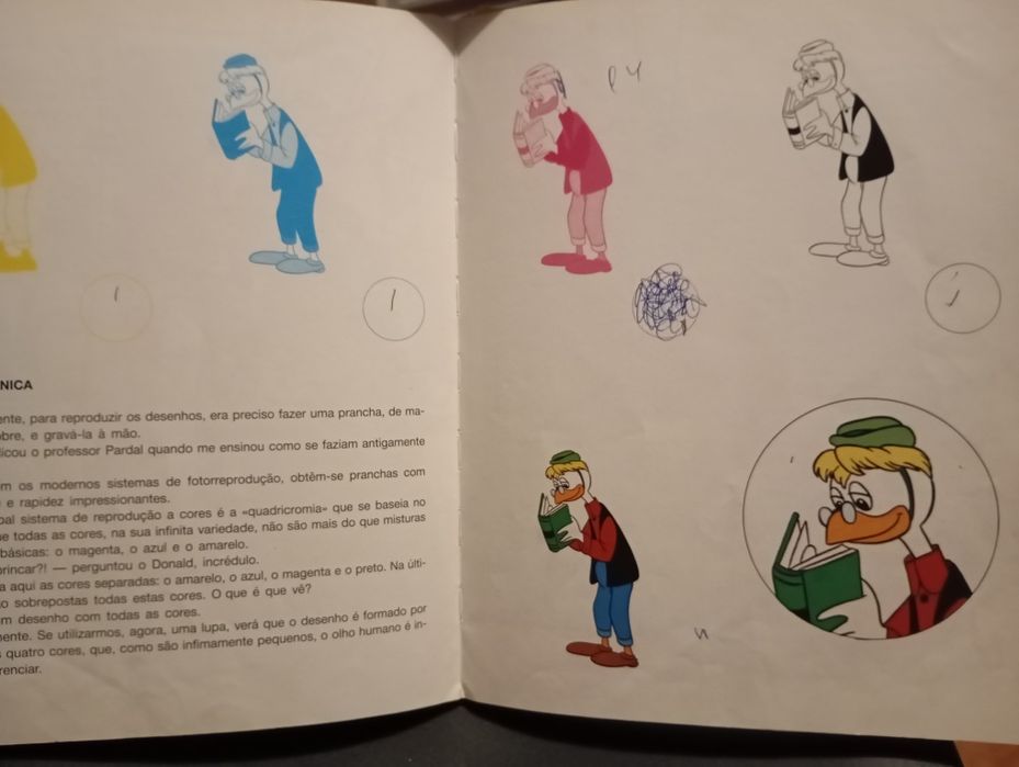 Livro "Pato Donald escritor"