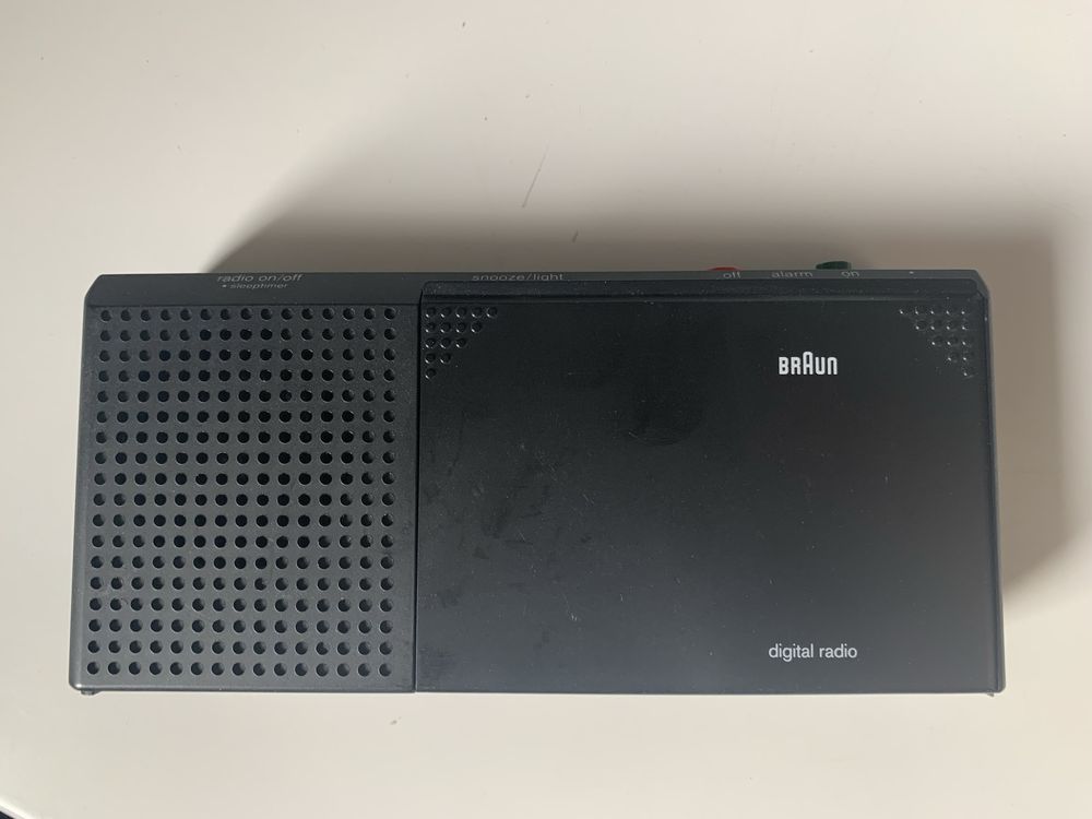 Radziobudzik budzik vintage Braun ABR 314df (typ 3869)