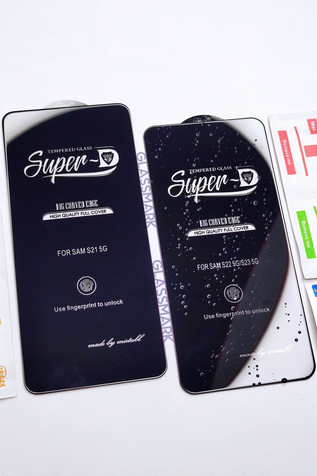 Защитное стекло Samsung S21 / S22 / S23, захистне скло SuperD