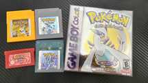 Zestaw gier Pokemon na Gameboy GB GBC GBA repro