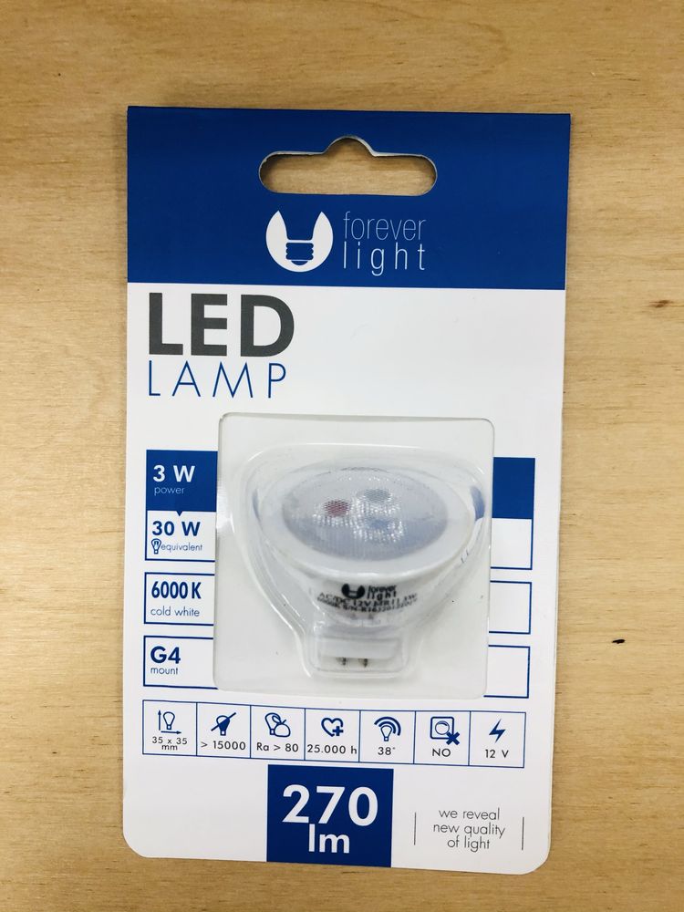 Żarowka LED G4 6000K white 270 lm
