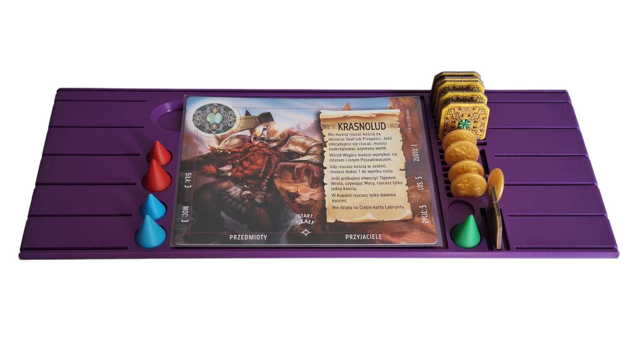 Planszetka, organizer gracza Talisman 5 edycja Magia i miecz