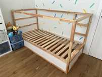 Łóżko Ikea Kura dwustronne 90 x 200 cm
