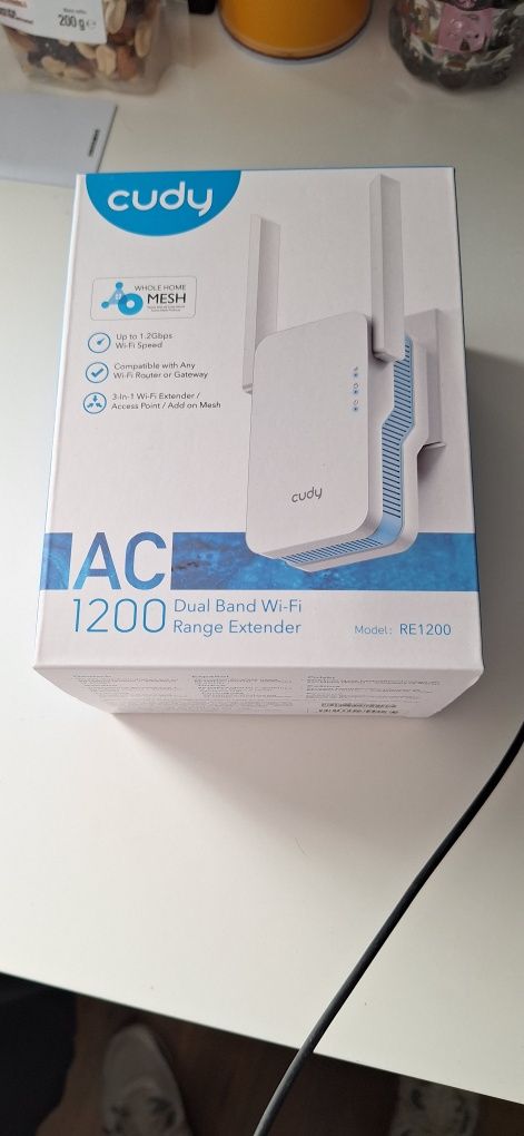 Wzmacniacz WIFI CUDY AC 1200