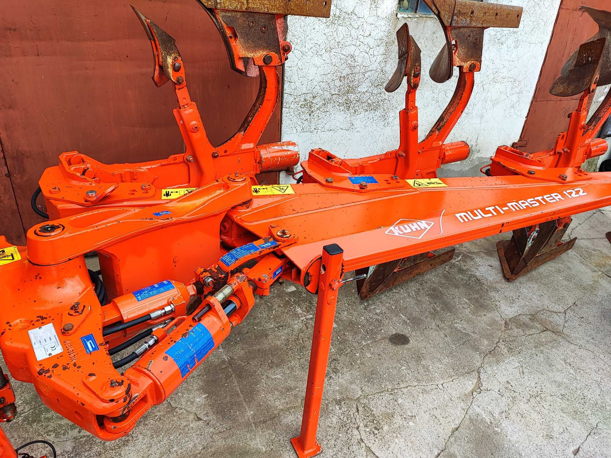 Pług Kuhn Multi-Master 122 Non-Stop Lemken VariOpal Kverneland Overum
