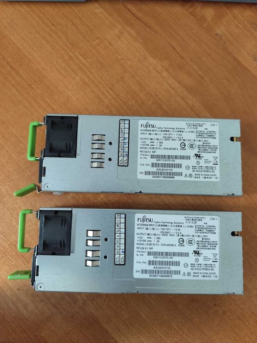 Zasilacze Fujitsu 450W DPS-450SB S26113-E575-V50